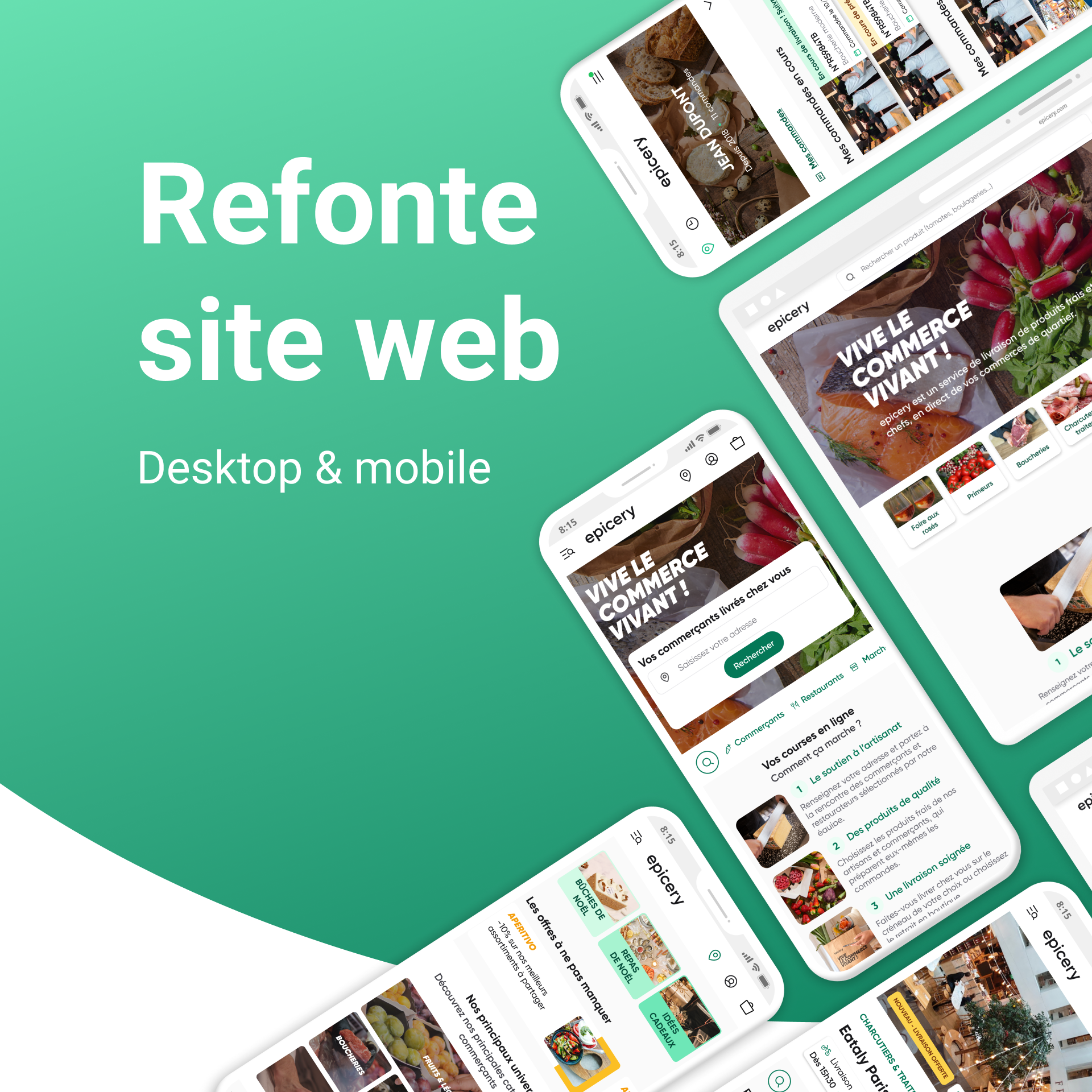 Refonte du site epicery